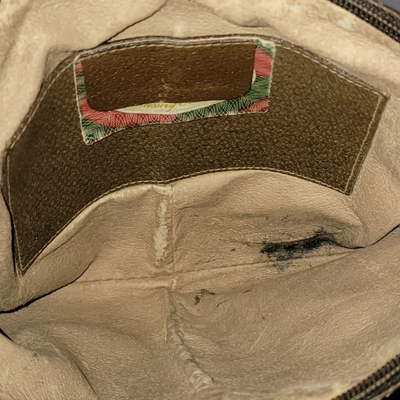 GUCCI GG Canvas Web Sherry Line Shoulder Bag - Picture 13 of 16